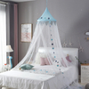 Luz de cúpula colgante y carpa transpirable, mosquitera de cortina de cama de estilo princesa fresca pequeña