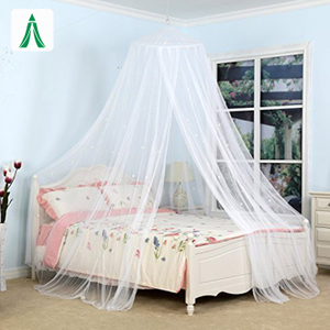 Mosquitera plegable portátil Glaxaxy Star para cama doble y cama individual