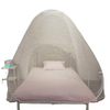 Nuevo producto de alta calidad de lujo, mosquitera plegable de carpa emergente blanca independiente