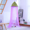 Nueva INS Purple Grape Children's Mosquito Net Estilo nórdico Carpa interior para niños Baby Net Berenjena Paraguas Carpa