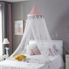 Luz de cúpula colgante y carpa transpirable, mosquitera de cortina de cama de estilo princesa fresca pequeña