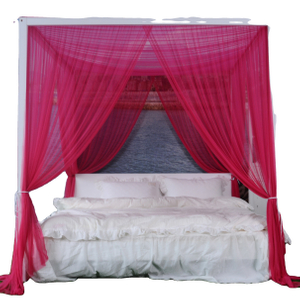 Mosquitera para toldo de cama, cortinas de poste de cuatro esquinas, toldo de cama, toldo de cama premium, mosquitera