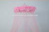 La cama de bebé Pinky Princess más popular mosquitera protegida con pluma