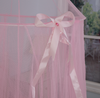 2020 nuevo producto niñas colgando cama dosel cinta de seda mosquiteras