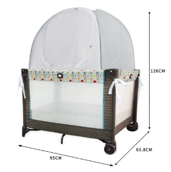 Protege de insectos Play Pop Up Tent Safety Crib Net