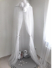Tul Nursery Cuna Bed Play Canopy Acento perfecto para la habitación de la guardería