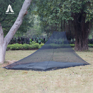 Mosquitera trapezoidal al aire libre para camping y picnic de senderismo a prueba de viento y insectos
