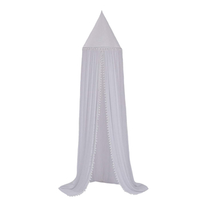 Venta al por mayor Princess Dome Bed Canopy Cotton Mosquito Net Nursery