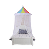2020 Nuevo estilo 100% Poliéster Paraguas multicolor Mosquitera con mini bola