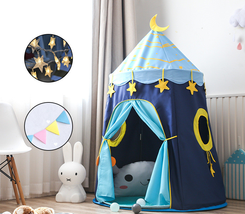 Nuevo diseño al por mayor Pop Up Boys Kids Teepee Toys Play House Tent