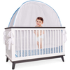 Toldo de seguridad para bebés, cubierta de seguridad, carpa emergente, mosquitera suave para guardería