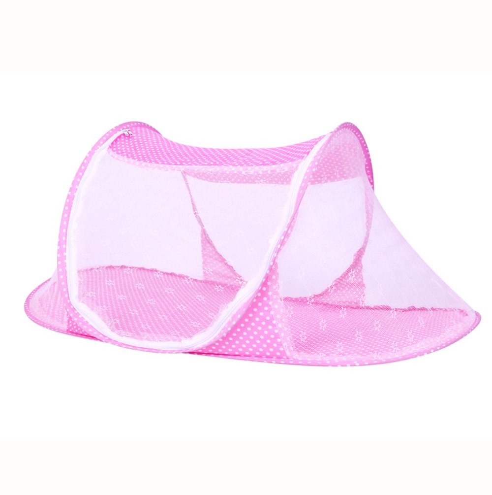 Cama de viaje plegable portátil para bebé, mosquitera de verano para bebé