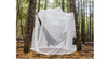 Ultra grande 2 aberturas cortinas de red Camping y uso doméstico mosquitera con bolsa de transporte