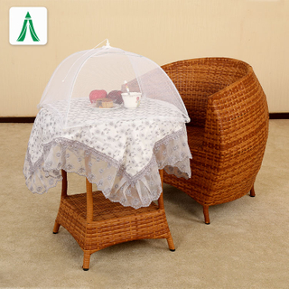Tienda plegable de la cubierta de la comida de la malla de la mosquitera del gigante de la forma del paraguas
