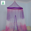 Mosquiteras circulares cónicas de red de cúpula para dosel de cama para niñas
