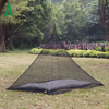 Tamaño de cama individual Camping militar insecticida ejército mosquitera