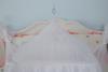 Toldo interior de la red de mosquitos de la cama de la decoración del uso en el hogar con el top cuadrado