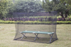 Precio competitivo 100% poliéster cama mosquitera al aire libre para cama individual