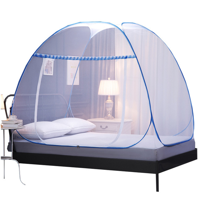 Cubierta de malla plegable de dormitorio popular Tienda de mosquitera emergente portátil
