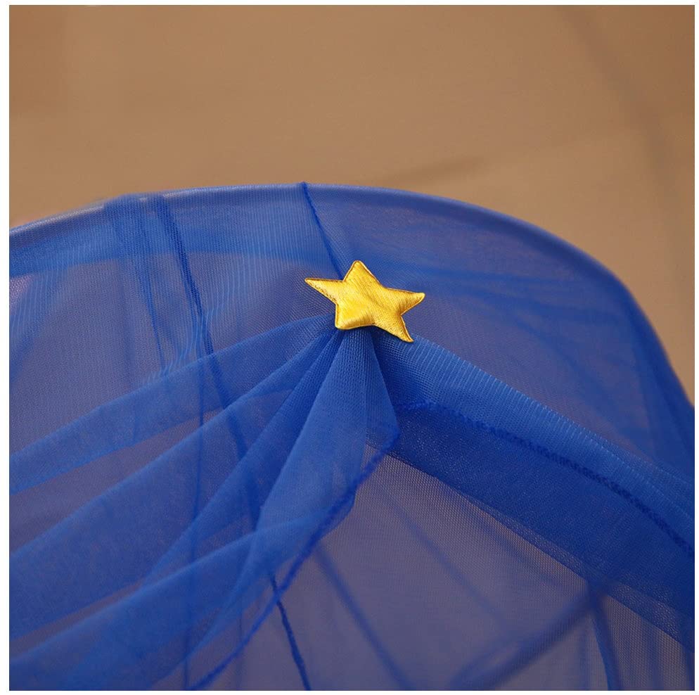 Nuevo diseño Dome Lace Star Nets Niños Niñas Mosquitera Cama con dosel