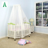 Paraguas plegable de malla de poliéster 100%, cama de bebé, cochecito, cuna, mosquitera antibebé