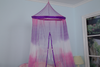 Ligero Tie Dye Decoración Niñas Romántico Dormitorio Mosquitera