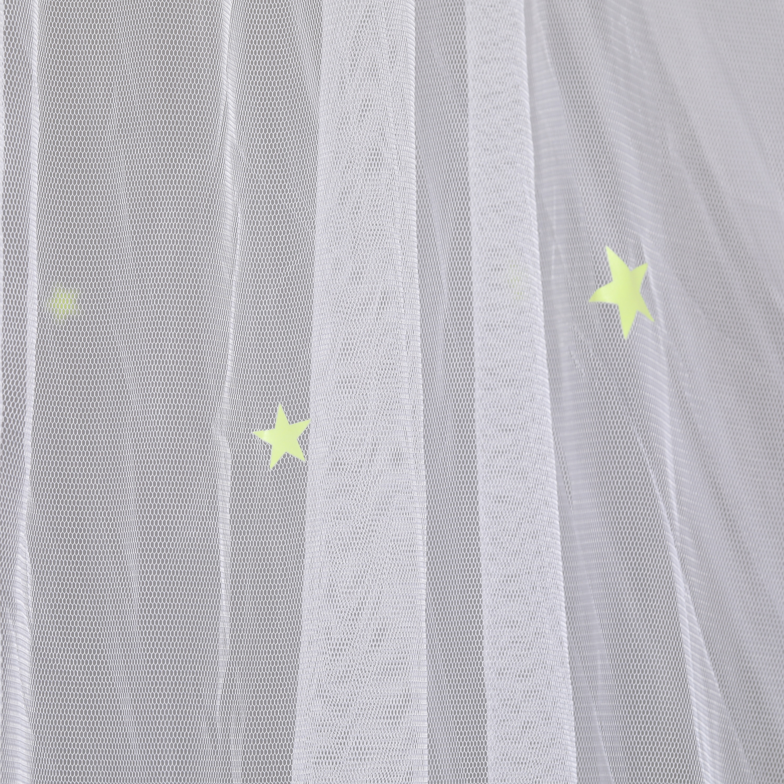 Estrellas fluorescentes que brillan en la oscuridad para niños, mosquitera para bebés, mosquitera para cuna