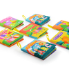 Mi primer libro suave tela no tóxica bebé educación temprana juguetes actividad libro de tela arrugada
