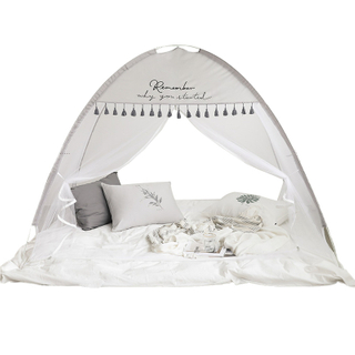 Pop-Up Mosquito Net Cute Bear Baby Bed con Net Fácil de configurar