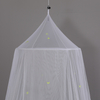 Hermosas estrellas fluorescentes y luna que crecen en la oscuridad Mosquitera para bebé Red para cuna