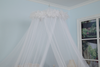 Princesa Paraguas Red decorativa Toldo de cama Circular Redonda Mosquiteros