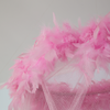 Gran oferta 2020, mosquitera Circular para bebé con plumas rosadas estilo princesa para niña