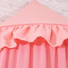 Nuevo diseño Princess Mosquito Nets Half Round Girls Bedside Bed Canopy