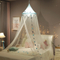 Luz de cúpula colgante y carpa transpirable Pequeña cortina de cama de estilo princesa fresca Mosquitera