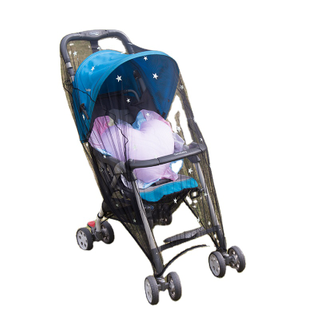 Uso al aire libre silla de paseo bebé coche mosquitera cubierta mosquitera cochecito de bebé mosquitera