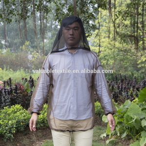Chaqueta antimosquitos teñida de estilo adulto para pesca y caza