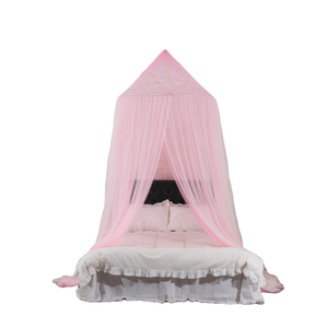 Princess 100% Poliéster Rosa Colgando Niñas Camas Mosquiteras Camas Dosel