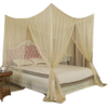 Mosquiteros fáciles de colgar, dosel de cama con poste de cuatro esquinas para camas King Size