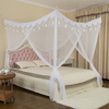 2020 nueva Popular Noble decente forma Rectangular mosquitera borla caja red